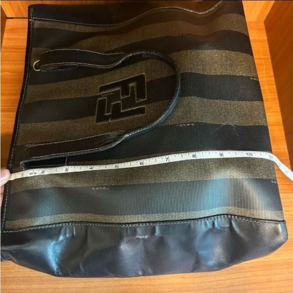 Authentic Vintage FENDI Calfskin Pequin Stripe “RARE VINTAGE”❣️ - Picture 7 of 9